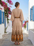 ΦΟΡΕΜΑ VISCOSE ΜΕ ΖΩΝΗ